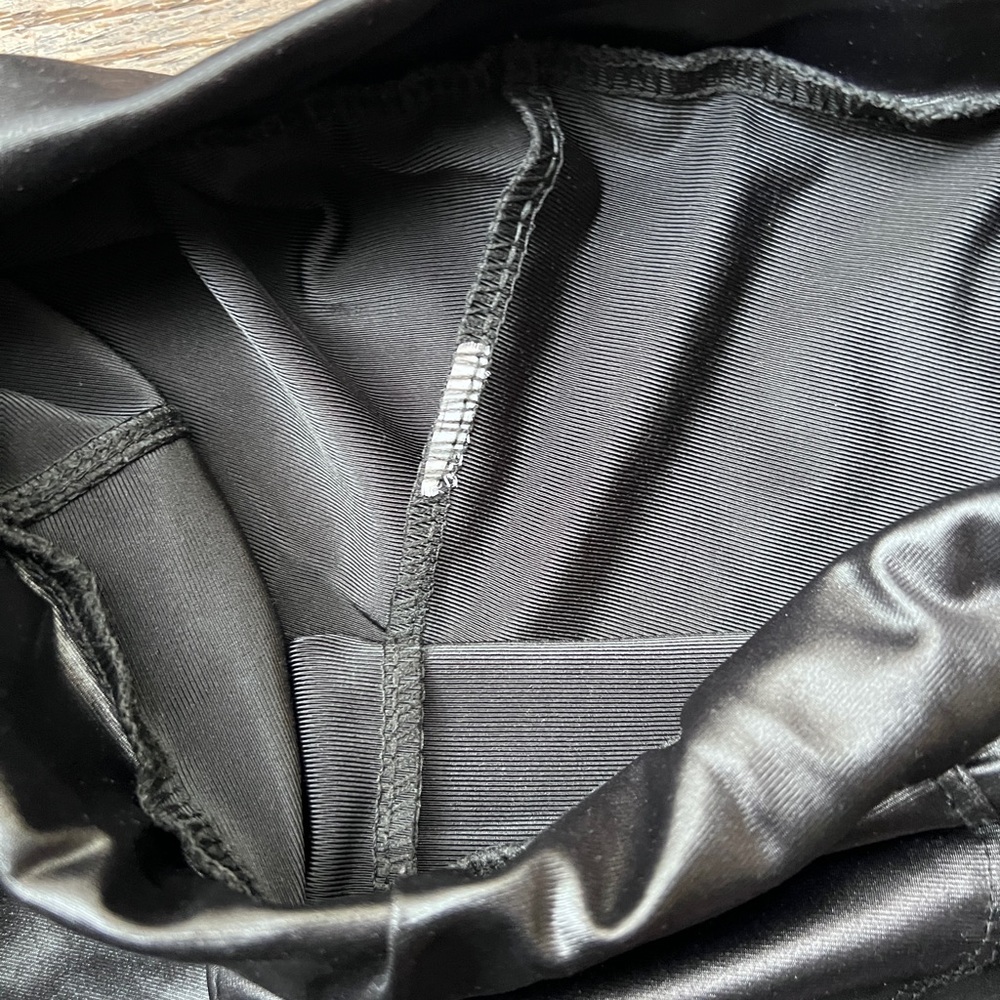 Black Pleather Pants - image 2